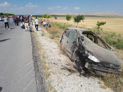 Yozgatlı gurbetçi aile Aksaray’da kaza yaptı.
