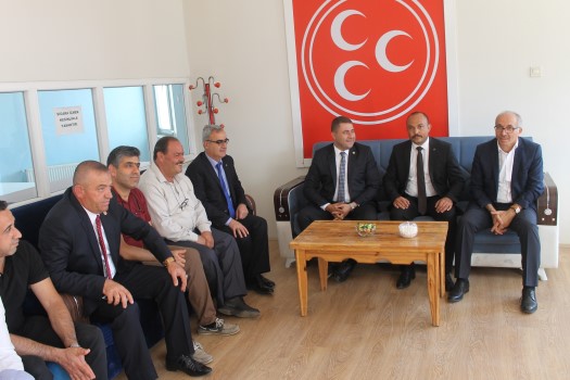 MHP Yozgat Milletvekili İbrahim Ethem Sedef bayramın ikinci günü Sarıkaya’da