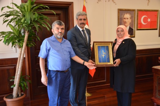 AK Parti Kahramanmaraş Milletvekili Habibe Öçal, Yozgat Belediye Başkanı Celal