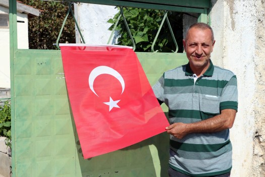 Yozgat’ın Kuşçu köyünde vatandaşlar, 30 Ağustos Zafer Bayramı'nda köylerini Türk