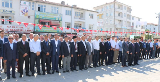 30 Ağustos Zafer Bayramı'nın 97'nci yıl dönümü nedeniyle Boğazlıyan’da düzenlenen