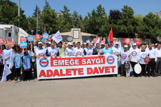 Memur-Sen Yozgat İl Temsilciliği tarafından ‘Emeğe Saygı Adalete Davet’ konulu