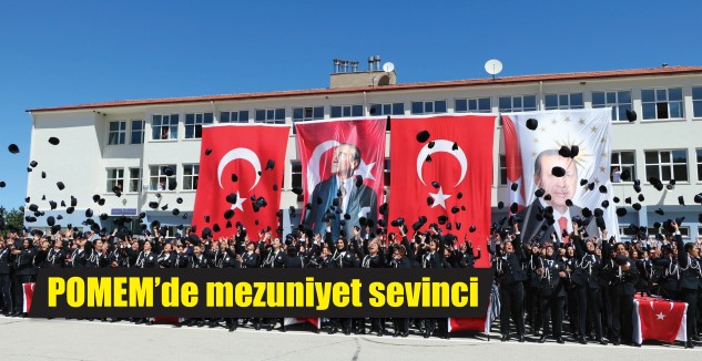 Yozgat Polis Meslek Eğitim Merkezinde (POMEM) 4 aylık eğitimlerini tamamlayan
