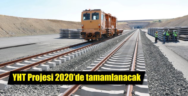 Ankara-Sivas Yüksek Hızlı Tren (YHT) Projesi kapsamında Yerköy-Sivas yönünde ray