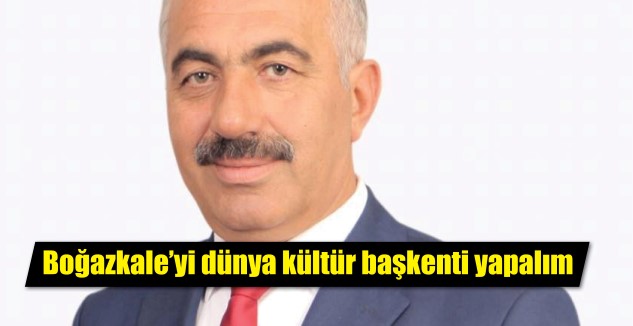 Çorum’un Boğazkale Belediye Başkanı Mesut Ocaklı, Boğazkale ilçesiyle ilgili yapılan