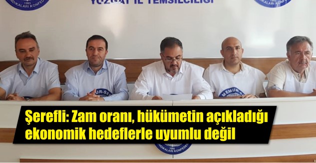Memur Sen Yozgat Şube Başkanı Kenan Şerefli, Toplu sözleşme sürecine