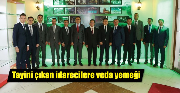 Yozgat’ta görev yapmakta iken, son çıkan vali yardımcıları ve kaymakamlar