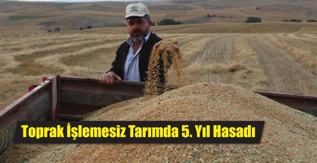 Korumalı Tarım Projesi Toprak İşlemesiz Tarımı Yaygınlaştırma Çalışmaları kapsamında 2014