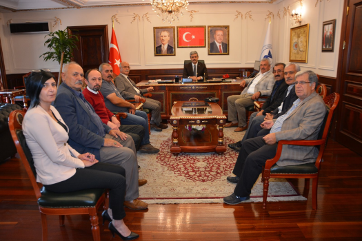 Cumhuriyet Halk Partisi (CHP) Yozgat Milletvekili Ali Keven, beraberinde CHP