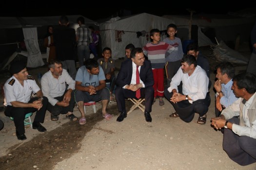 Yozgat Valisi Kadir Çakır, Yozgat’ta tarım alanlarında çalışmak için gelen