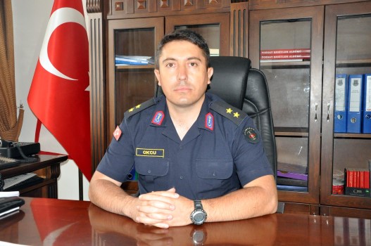 Sorgun İlçe Jandarma Komutanı Jandarma Üsteğmen Serdar Okcu, ilçemizdeki görevine