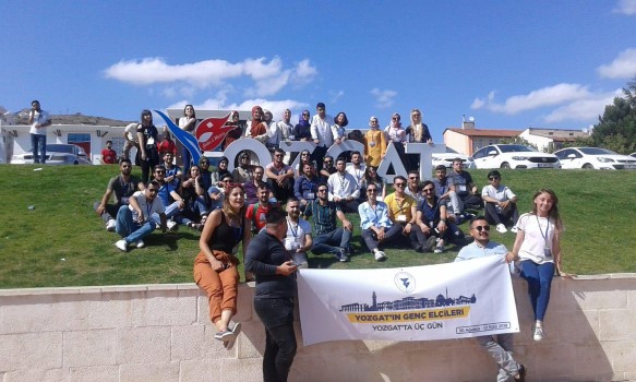 "Yozgat'ın Genç Elçileri" projesi kapsamında Yozgat Belediyesi'nin daveti ile 80