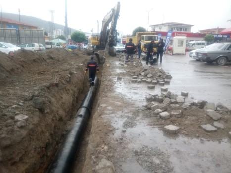 Yozgat Belediyesi tarafından Vatandaşların sağlığı için altyapı çalışmalarının ilk etabı
