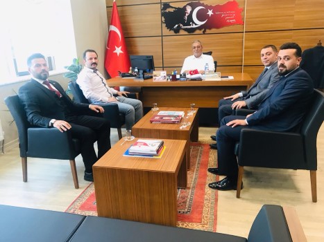 Milliyetçi Hareket Partisi Merkez İlçe Başkanı Tekin Irgatoğlu ve Yönetimi