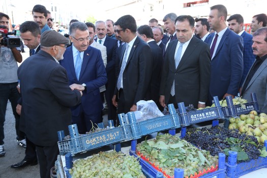 Bir dizi açılış, ziyaret ve incelemelerde bulunmak üzere önceki gün