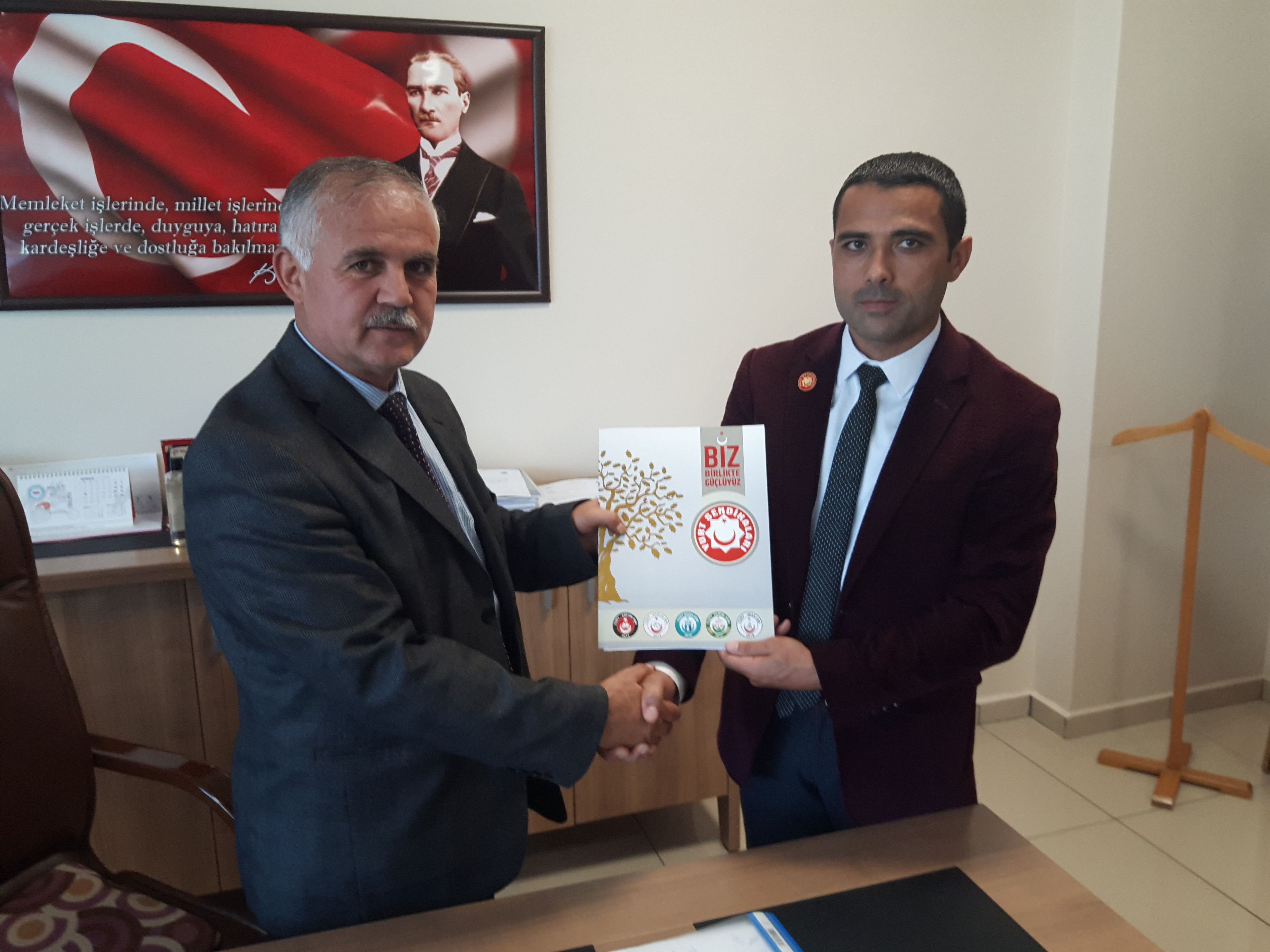 Yozgat’ta kurulacak ilk sendika konfederasyonunun kuruluş evrakı Valilik İl Sivil