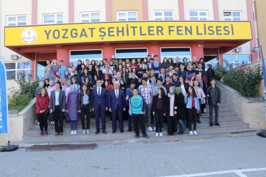 Bilkent Üniversitesi öğrencileri "Gönüllü Mühendisler Projesi" kapsamında Yozgat Şehitler Fen