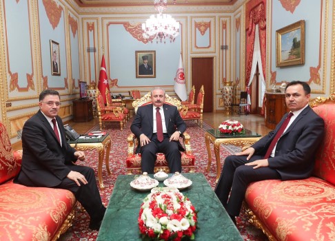 Ak Parti Yozgat Milletvekili Yusuf Başer ve Vali Kadir Çakır,