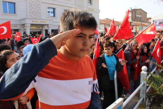 Tüm yurtta olduğu gibi Yozgat’ta da Cumhuriyetin kuruluşunun 96. yıl