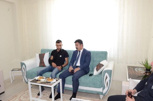 Suriye’nin kuzeyinde sürdürülen Barış Pınarı Harekatı'nda yaralanan Piyade Uzman Onbaşı