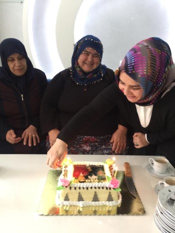 Yozgat AK Parti Kadın Kolları Başkanı İlknur Ünal ve yönetim