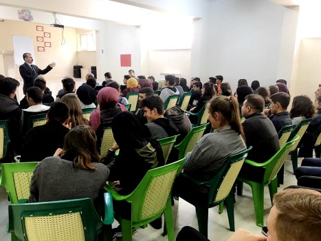 Çayıralan Şehit İsmail Genç Anadolu Lisesi Müdürlüğünün davetlisi olarak Yozgat