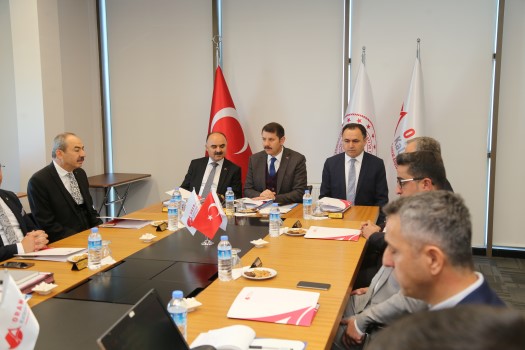 Orta Anadolu Kalkınma Ajansı’nın (ORAN) yönetim kurulu toplantısında konuşan ORAN