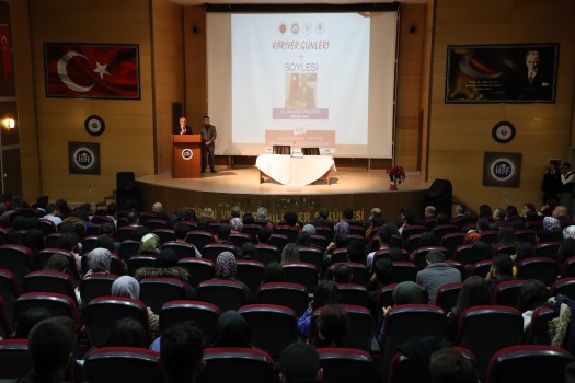 Merkez Valisi Mustafa Taşkesen kariyer günleri etkinlikleri kapsamında Bozok üniversitesi