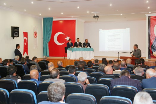 İlçe ve köylerdeki sorunların yerinde tespit edilip çözüme kavuşturulması amacıyla