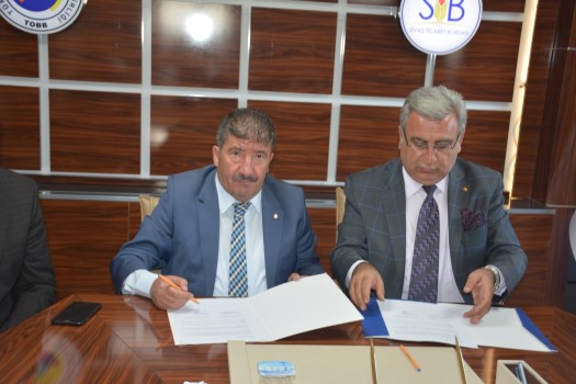 Yozgat Ticaret Borsası ile Sivas Ticaret Borsası arasında, ikili iş