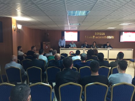 Sorgun Ticaret ve Sanayi Odası ile Yozgat Ticaret İl Müdürlüğünün