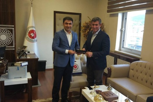 Türkiye Barolar Birliği (TBB) Başkanı Metin Feyzioğlu, TBB Müdürü Necati