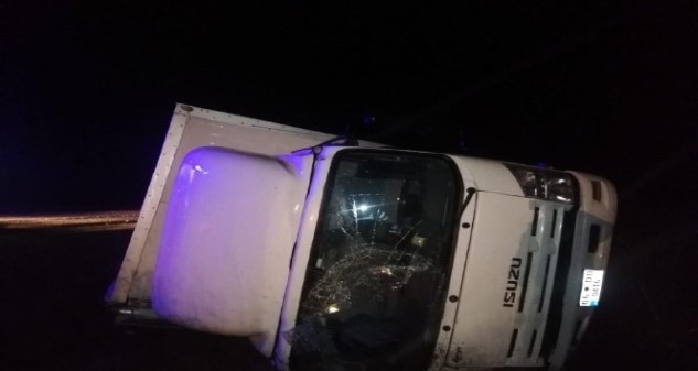 Yozgat'ın Akdağmadeni ilçesi Gökdere köyü mevkiinde meydana gelen trafik kazasında