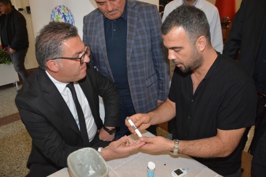 14 Kasım Diyabet Günü dolayısıyla Yozgat Diyabet Derneği, Belediye Hizmet