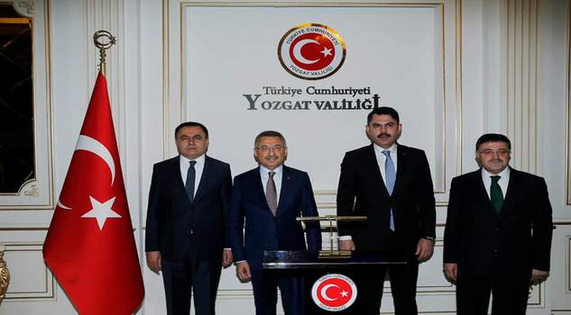 Cumhurbaşkanı Yardımcısı hemşerimiz Fuat Oktay, Çevre ve Şehircilik Bakanı Murat