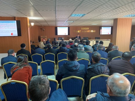 Sorgun Ticaret ve Sanayi Odası ile Yozgat Defterdarlığı işbirliği çerçevesinde