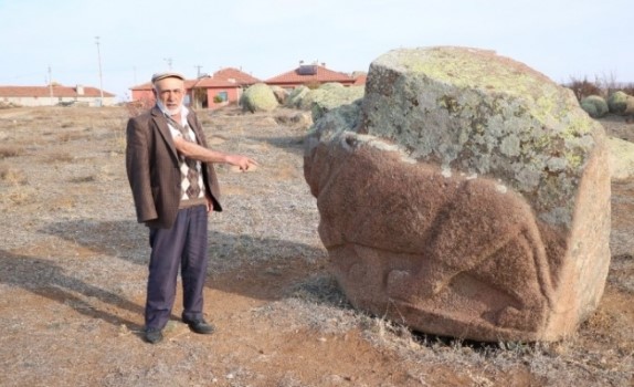 Yozgat'ın Sorgun ilçesi Karakız Beldesinde Hitit dönemine ait eserlerin yer