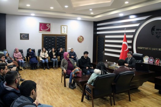 Akdağmadeni’nde yeni göreve başlayan ve oryantasyon eğitimi alan öğretmenler kurum