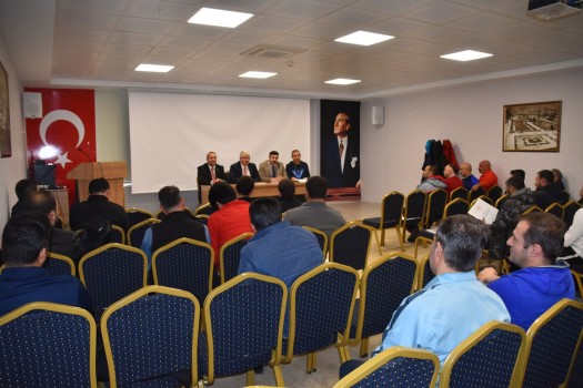 İl Milli Eğitim Müdürü Yusuf Yazıcı başkanlığında Milli Eğitim Müdürlüğü