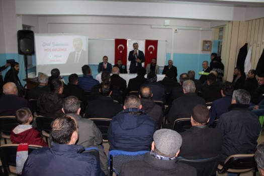 Yozgat Belediye Başkanı Celal Köse, “Gönül Buluşmaları” mahalle toplantılarında Çapanoğlu