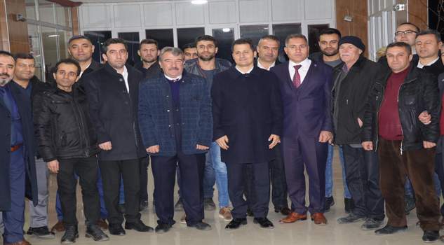 Ulaştırma Memur-Sen Genel Başkanı Kenan Çalışkan, Yozgat’ın Yerköy TCDD Gar