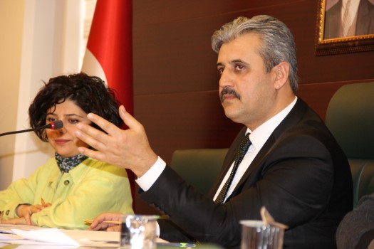 Yozgat Belediye Meclisi 2020 yılının ilk toplantısını meclis salonunda 9