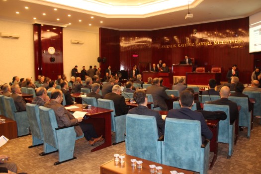 2019 yılı 4. dönem İl Koordinasyon Kurulu toplantısında konuşan Yozgat