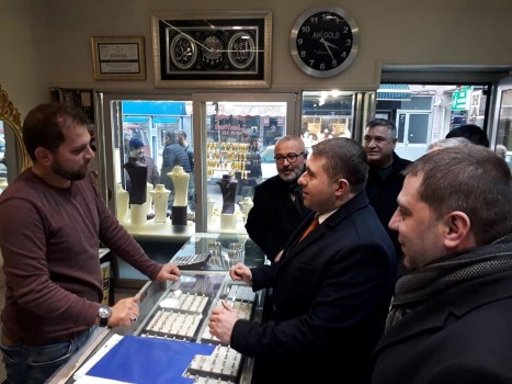 Milliyetçi Hareket Partisi (MHP) Yozgat Milletvekili Ethem Sedef, Yerköy İlçesinde