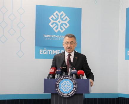 TMV tarafından düzenlenen 8.Ülke Temsilcileri İstişare Toplantısının açılışına katılan Cumhurbaşkanı