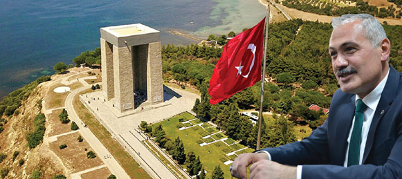 Boğazlıyan Belediye Başkanı Gökhan Coşar, Çanakkale Zaferi’nin 105’inci yıl dönümü