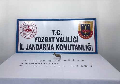 Yozgat’ın Yerköy İlçesinde düzenlenen tarihi eser operasyonunda 1 kişi gözaltına