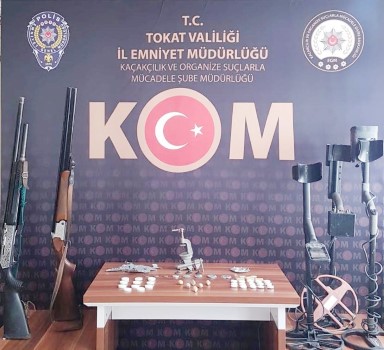 Tokat Emniyet Müdürlüğü tarafından Tokat merkezli olarak Giresun, Samsun, Sivas