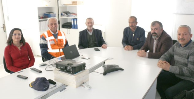 Boğazlıyan Motorlu Taşıyıcılar Kooperatifi Yönetim Kurulu Başkanı Köksal Kılıçaslan ve