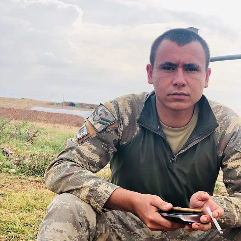 Suriye'nin İdlib kentinde rejim güçlerinin saldırısında Aksaraylı Piyade Onbaşı Kadir